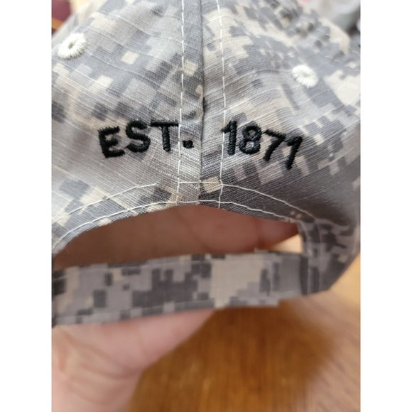 NRA National Rifle Association Digital Camo Cadet Hat Cap Adjustable Strap Back - Picture 4 of 4